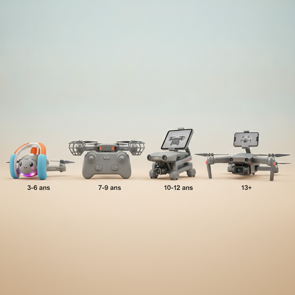 Quel drone choisir pour un enfant selon son âge ?